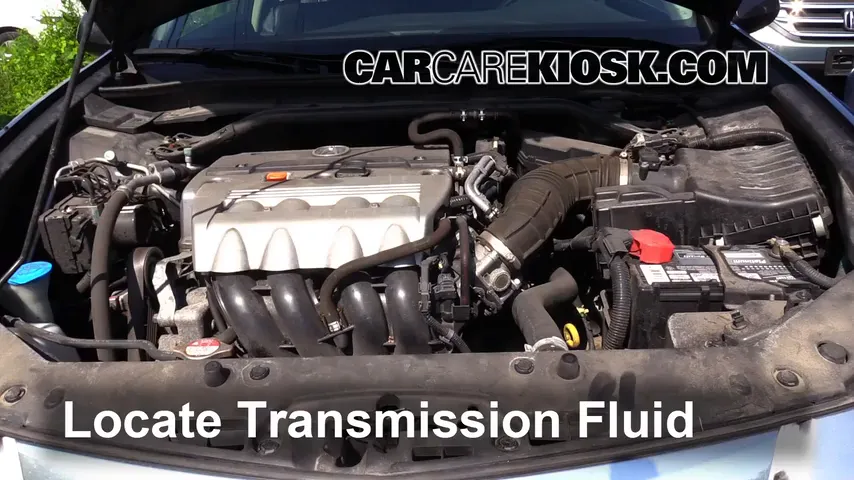 2009 Acura TSX 2.4L 4 Cyl. Transmission Fluid Add Fluid